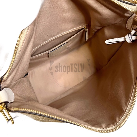 EUC Coach Pennie Shoulder Bag In Signature Canvas - Picture 7 of 10